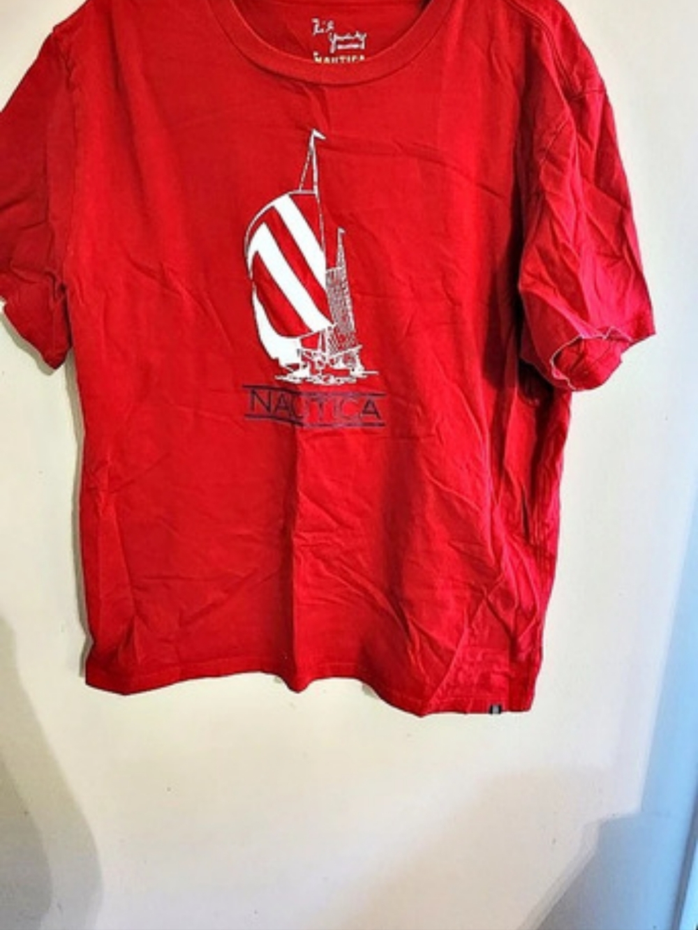 The Lil Yachty Collection by Nautica Red Graphic Tee T-Shirt Size XL